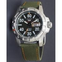 ราคา นาฬิกาข้อมือ Seiko 5 Sports Military Green Menด Automatic 100m รุ่น SRP215K2