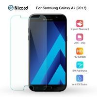 ราคา ฟิล์มกันรอยหน้าจอกระจกนิรภัย Samsung Galaxy A7 2017 (19551999625)
