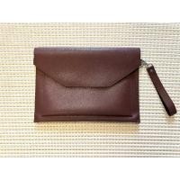 ราคา เคส iPad หนังนุ่มสีน้ําตาล / Document Carry โฟลเดอร์ / ที่ใส่ของมีหูหิ้วข้อมือ (42967677733)