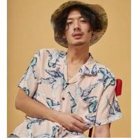 ราคา เสื้อเชิ้ตฮาวาย ผ้าสปัน/เรยอน พร้อมส่ง M/L/XL (166643711)