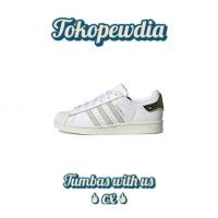 ราคา Adidas Originals Superstar Classic Trend Lightweight, Durable, Anti slip, Low cut Women's Shoe Platinum (23086020749)