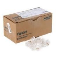 ราคา AMP หัวแลน AMP Tyco Cat5e RJ45 Ethernet Network Modular ConnectorPlug (100 หัว ) (3861679239)