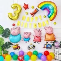 ราคา ลูกโป่งวันเกิด ลูกโป่งฟอยล์Peppa Pig (4458666529)