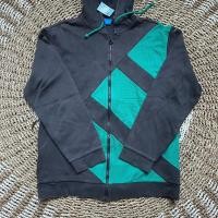 ราคา ADIDAS อุปกรณ์ อาดิดาส เสื้อแจ็คเก็ตมีฮู้ดแบบซิปเต็มรูปแบบ | เสื้อแจ็คเก็ตสตรีทแวร์แบรนด์มือสอง (27302571960)