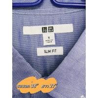 ราคา Uniqlo slim fit เสื้อเชิ้ต มือสองของแท้ สภาพใหม่เอี่ยม (16982762108)