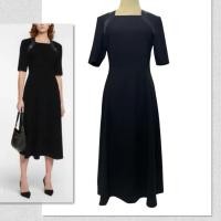 ราคา GIVENCHYแท้ vintage fit and flare black เดรสวินเทจสีดำ (41163587405)
