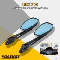 ราคา Fit For YAMAHA XMAX300 XMAX 300 X-MAX X-MAX300 2023 Motorcycle Rearview Mirrors Glass Long style Ba (57656546920)