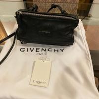 ราคา Givenchy mini Pandora หนังยับสีดำ (7528090127)