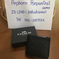 ราคา (แท้)ขายกระเป๋าสตางค์ Coach 74924 Black (มือ 1) 3900 บาท (พร้อมส่ง)ในชอปขาย 9000+++ (6119533506)