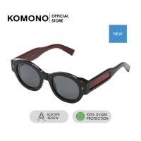 ราคา KOMONO Jules Black Merlot แว่นตากันแดด ทรงกลม สีดำ วัสดุคุณภาพ กันรังสี UV400 (6293543753)