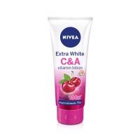 ราคา NIVEA นีเวีย Extra White C and A Vitamin Lotion 320 ml. (4323241625)