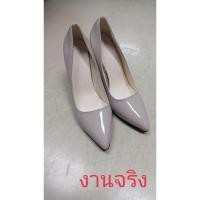 ราคา รองเท้าส้นสูง สีนู๊ด size 39 สูง10cm (4นิ้ว) (5787012915)