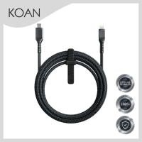 ราคา สายชาร์จ รุ่น Nomad Lightning USB-C Cable Kevlar 1.5M/3.0M (5797361180)