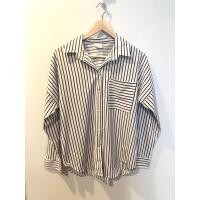 ราคา เสื้อเชิ้ตเกาหลีแขนยาว ลายทางสีขาว (3032071008)