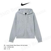 ราคา Nike เสื้อสเวตเตอร์แขนยาว รุ่น Jordan Brooklyn Fleece Women's Full-Zip Hoodie Code: FD7865 063 (29525293340)