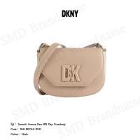 ราคา ♞,♘DKNY กระเป๋าสะพายข้าง รุ่น Seventh Avenue New MD Flap Crossbody Code: R41EKC54 NUD XCZ (24394263993)