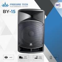 ราคา PROEUROTECH BY-15 ตู้ลำโพง 15 นิ้ว 600W ลำโพงพลาสติก ABS ลำโพงพกพา เคลื่อนที่ BY15 (26784998149)