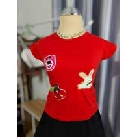 ราคา ชุดเซ็ท งานติดอะไหล่+รีดเพชรคริสตัล+กางเกงขาสั้น (43365552394)