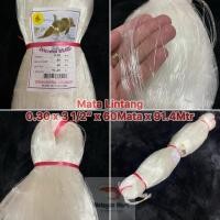 ราคา MATA 0.30 x 3 1/2田 x 60Eyes x 91.4Mtr (Sailing Eyes) เติมตาข่ายเปล่า/ตราลากปลา/Dolphin/อวนจับปลา (29440644500)