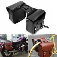 ราคา Motorcycle Saddlebag Side Bag PU Waterproof Tool Bag For Honda Rebel 500 CMX500 2017-2021 For Rebel (49606992731)