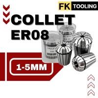 ราคา ลูกคอลเล็ต ER08 COLLET ER08 (ขนาด 1-5มิล) ลูกคอลเล็ต หัวจับดอกเอ็นมิล (28704791078)