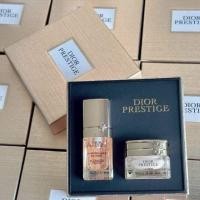 ราคา แท้Gift Set สุดคุ้ม!!!Dior Prestige La Micro-Huile De Rose Advanced Serum 5ml + La Creme 5ml บรรจุกล่องแบรนด์สีทอง (25995671035)