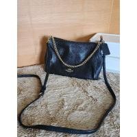 ราคา กระเป๋าหนังแท้ coach สีดำ สภาพดี มือสอง (29311318226)