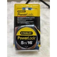 ราคา STANLEY ตลับเมตร 5m/16' รุ่น POWER LOCK ขนาด 5m/16ฟุต รุ่นชุบโครเมี่ยม (19582470652)