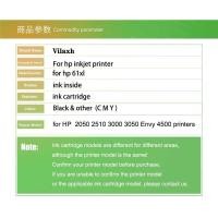 ราคา 61 Vilaxh XL ชุดหมึกเติมปากกาสำหรับ HP 61Xl สำหรับ Hp61 Envy 4500 4502 Xl Hp (27751509960)