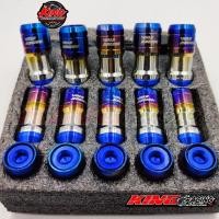 ราคา น็อตvolk น็อตล้อแต่งซิ่ง volk สีไทเท 1.5 น็อตล้อ Volk Racing ชุด 20 ตัว และ 24 ตัว (9353403542)