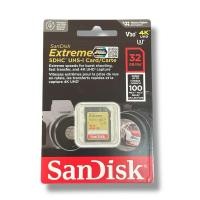ราคา SD Card SANDISK Extreme 32 GB (100/60MB/s, R/W) UHS-I U3 C10 V30 4K (26385902644)