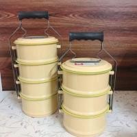 ราคา ปิ่นโตเคลือบ สีเหลือง 15ซม. 4ชั้น (6618808211)