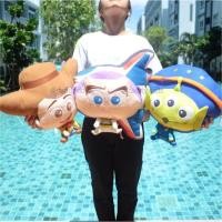 ราคา หมอนอิง Woody วู้ดดี้ & Buzz Lightyear บัสไลท์เยียร์ & Little Greenman กรีแมน เอเลี่ยน 3ตา Kawaii คาวาอิ ขาห้อย 15นิ้ว (410971469)