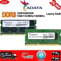 ราคา Adata แรมหน่วยความจําแล็ปท็อป โน้ตบุ๊ก DDR3 DDR3L 1066 1333 1600MHz 2GB 4GB 8GB PC3 (18830921290)