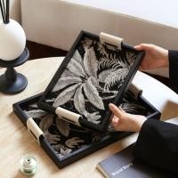 ราคา สไตล์ยุคกลางถาดผ้าพวงกุญแจทางเข้าถาดเก็บของกระจุกกระจิกโต๊ะกาแฟเครื่องประดับห้องนอนถาดเก็บเครื่องสําอาง (52156730883)