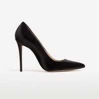 ราคา รองเท้าส้นสูงสีดำ ZARA [Size 39] (2905953579)