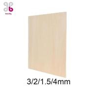 ราคา [Baosity] แผ่นไม้เบส ไม้ยังไม่เสร็จสําหรับงานฝีมือ แผ่นไม้อัดสําหรับการวาดภาพการเผาไหม้ไม้ (55107010990)