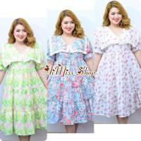 ราคา AiMiss Shop รหัส M30 เสื้อผ้าสาวอวบ เดรสสาวอวบ เสื้อผ้าคนอ้วน (28270916736)
