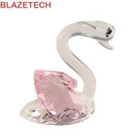 ราคา บลูเซเทค คริสตัลหงส์,งานฝีมือของขวัญหงส์น้อยเครื่องประดับ,วันเกิดที่ระลึกสร้างสรรค์โรแมนติกแก้วตกแต่งบ้านรูปปั้นหงส์ห้องนั่งเล่น (48956294902)