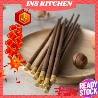 ราคา 1 คู่ Handmade ตะเกียบไม้ธรรมชาติ 25 ซม./9.84 นิ้ว Ebony Wenge ไม้ซูชิญี่ปุ่นเกาหลีก๋วยเตี๋ยวตะเกียบ (23368868838)