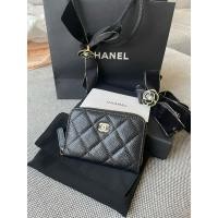 ราคา ทักแชทรับส่วนลดเพิ่ม!!!! New Chanel Classic Zipped Coin Purse Full set กระเป๋าใส่บัตรชาแนล ของแท้ (22163827063)