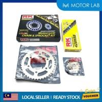 ราคา RK YAMAHA Y15ZR Y15 FZ150 FZ EXCITER150 SPROCKET KIT SpROCKET ชุดเหล็ก HEAVY DUTY CHAIN (428H X 122L / 15T / 42T) (19589112686)