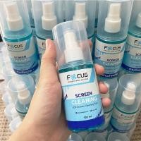 ราคา FOCUS Screen Cleaning โฟกัส สเปรย์ ทำความสะอาด ผ้ามาโครไฟเบอร์ น้ำยาไล่อากาศ มือถือ และ อุปกรณ์ (7181688033)