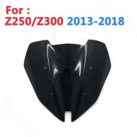 ราคา For Kawasaki Z250 Z300 Z 250 300 2013-2018 2014 2015 2016 2017 Windshield Windscreen Wind Deflector (49257053956)
