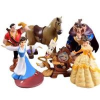 ราคา C Cartoon Beauty And The Beast Marry Action China Red Dolls Kids Toy Figures Wedding Present Gift (54903706465)