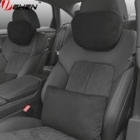 ราคา Car Neck Pillows Head Support Protector Headrest Backrest For AUDI A1 A3 A4 B5 B6 B7 B8 B9 A5 A6 C5 (50906320179)