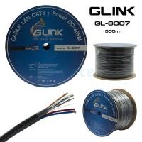 ราคา GLINK รุ่น GL-6007 สายแลน UTP CAT6 พร้อมสายไฟ ยาว 305 เมตร (5287218957)