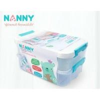 ราคา Nannyแนนนี่กล่องเก็บถุงน้ำนม2ชั้นBreastmilk Storage Organizer (5566940115)