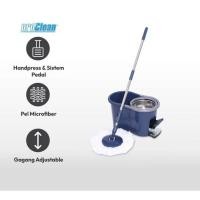 ราคา Proclean 2-In-1 Spin Mop พร้อมชุดถังบีบ-Blue Mop Wringers และชุดถังเครื่องมือทําความสะอาดพื้นเครื่องมือทําความสะอาด (43074722266)