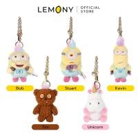 ราคา LEMONY พวงกุญแจตุ๊กตามินเนี่ยน ซีรีส์ Unicorn Costume Universal Minions Collection (25947131299)